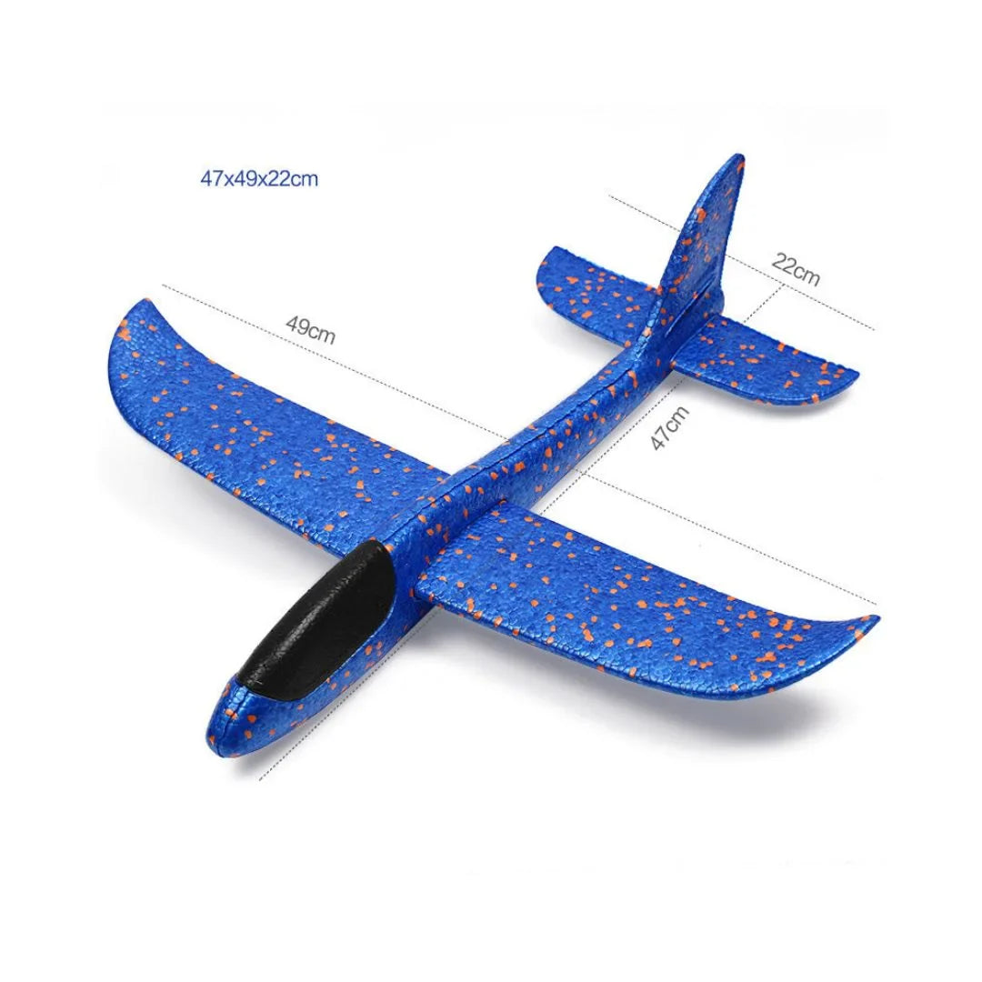 SkySoarer – Schaumstoff-Gleitflugzeug für Kinder ab 3 Jahren – Fördert Outdoor-Spaß und Koordination