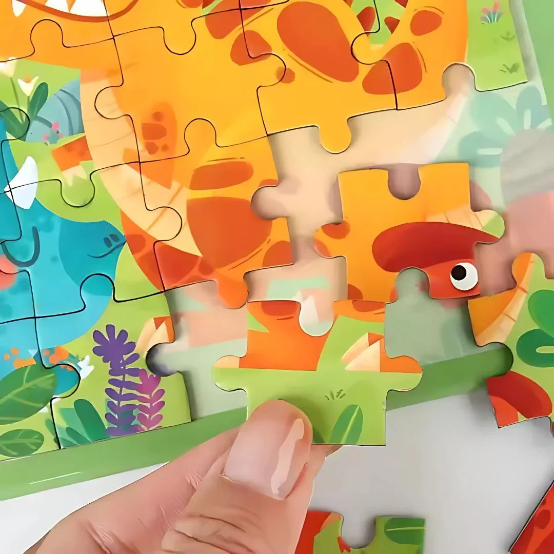 MagniPals – Magnetisches Puzzle-Buch mit Tieren & Fahrzeugen Ab 3 Jahren