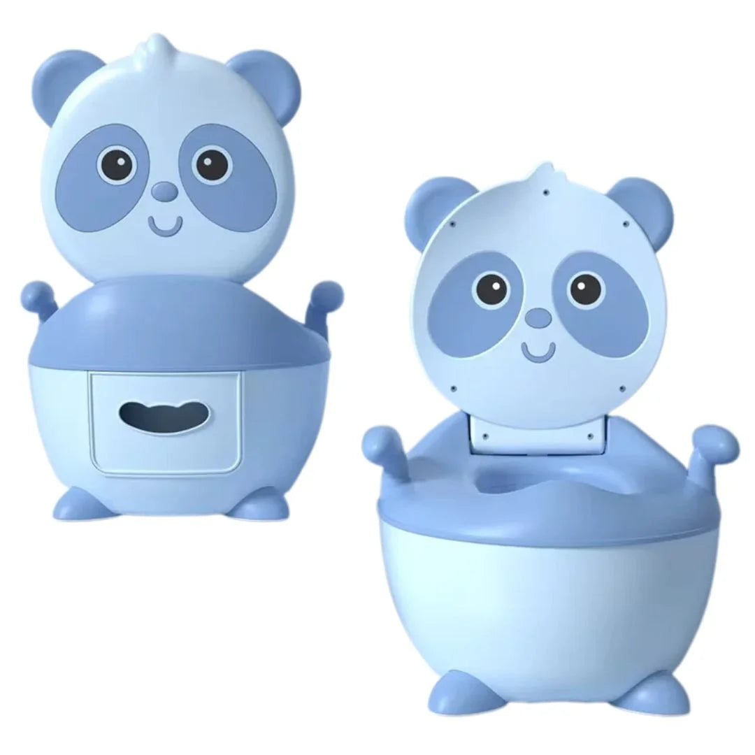PandaLoo | Niedlicher Töpfchenstuhl mit Weichem PVC-Sitz für Kleinkinder