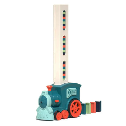 DominoTrain- Kinder Domino Zug Auto Set