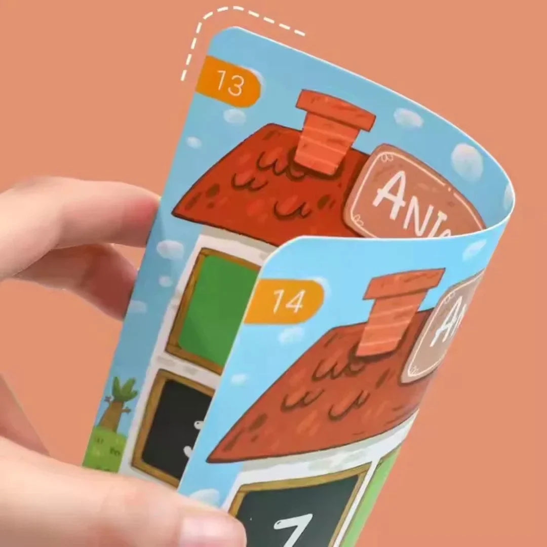 LogicPals Magnetisches Logikspiel – Montessori Tierpuzzle – Ab 4 Jahren