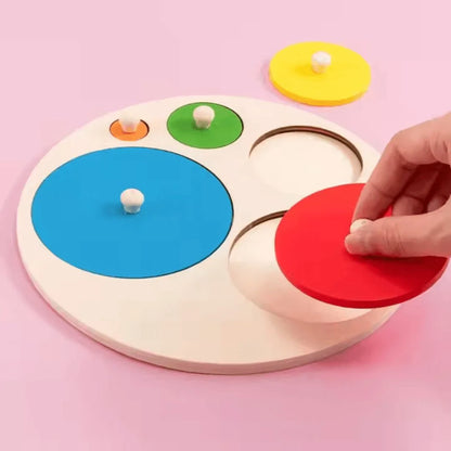 GeoPlay – Geometrisches Puzzle für Kinder ab 3+ – Fördert Räumliche Fähigkeiten