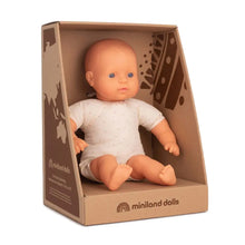 Kaukasische babypop met zacht lichaam