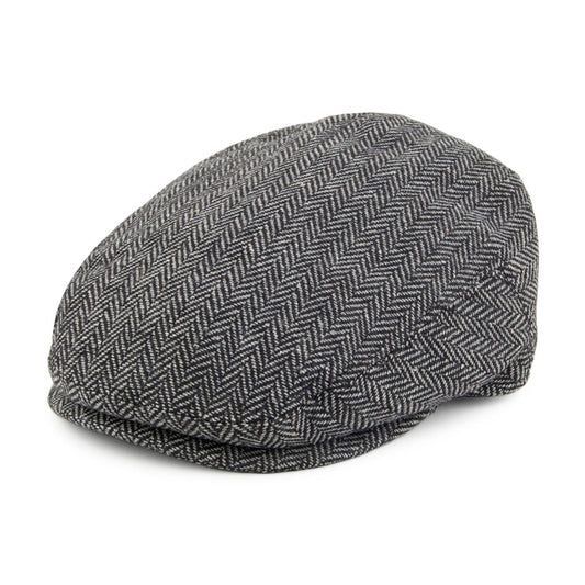 Jaxon &amp; James Baby Herringbone Flat Cap - Grijs