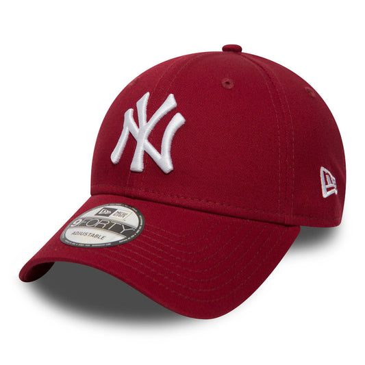 New Era Kids 9FORTY New York Yankees Baseballpet - MLB League Essential - Scharlakenwit