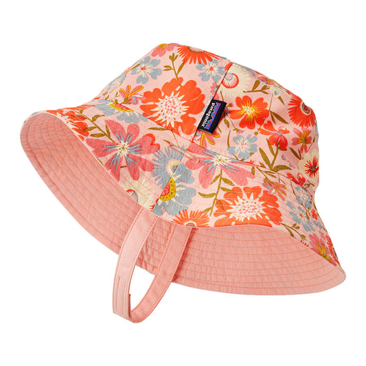 Patagonia Hats Baby Way Back Omkeerbare Zonnehoed - Roze-Multi