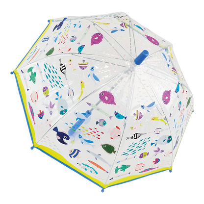 Parasol zmieniający kolor – Ocean (przezroczysty)