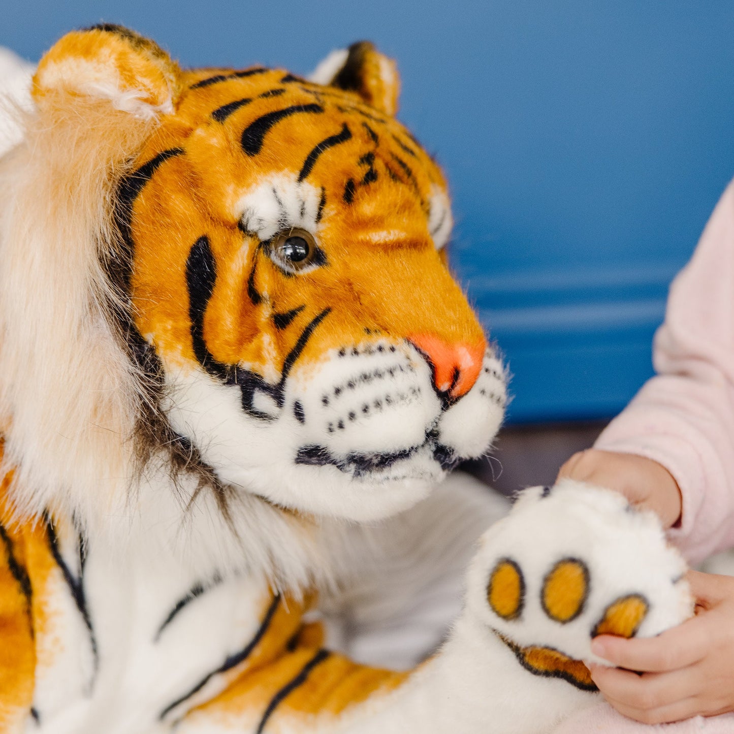 Levensechte tijger pluchen knuffeldier