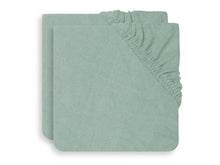 Changing Mat Cover Terry - Ash Green (2 Pack)