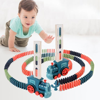 DominoExpress - Domino-Zug - Automatisches Bauklötzchen-Set