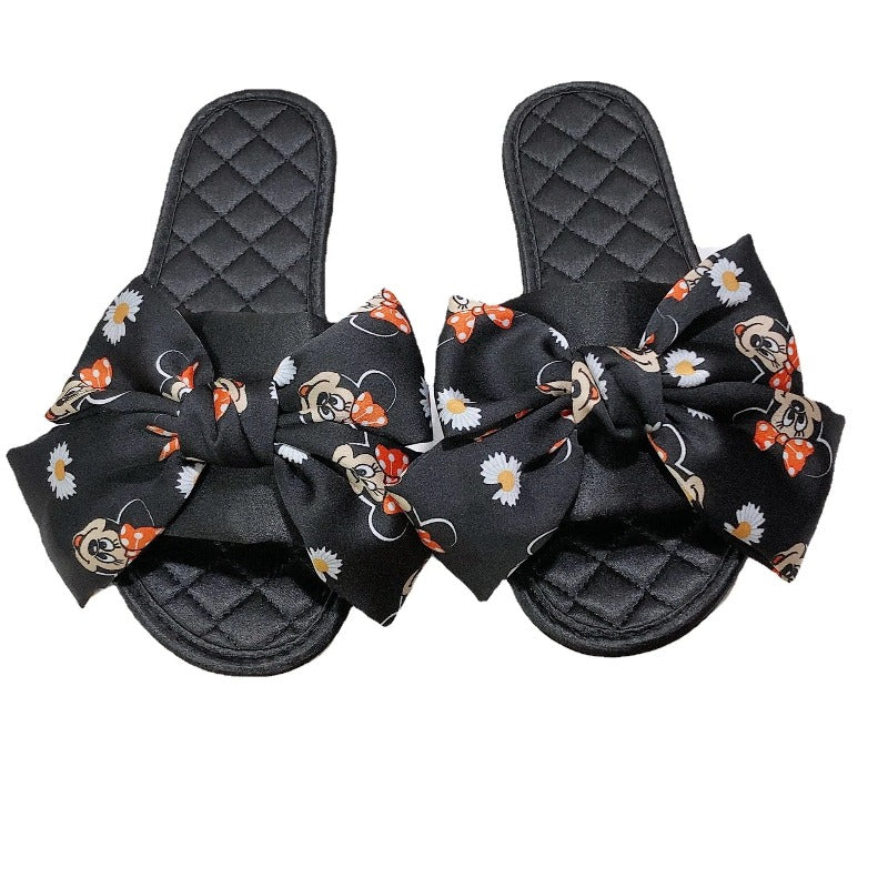 Mickey Mouse Oversized Vlinderknoop Pantoffels