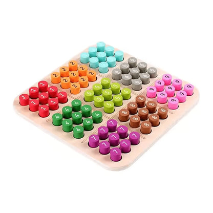 WoodiePlay – 3D Holz-Sudoku-Puzzle für Kinder ab 6+ – Fördert Problemlösungsfähigkeiten