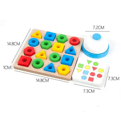 ShapeMastery – Formensortierspiel für Kinder ab 3+ – Fördert die Hand-Augen-Koordination