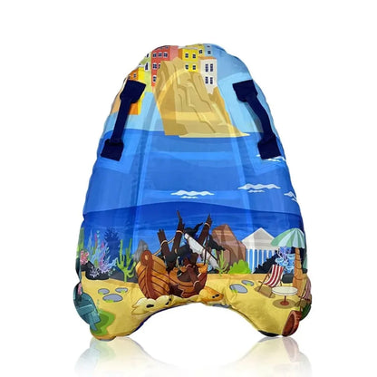 Wavey – Aufblasbares Kinder Bodyboard ab 5 Jahren | Sicherer Strandspaß