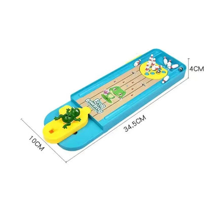 FroloRoll - Mini-Frosch-Bowling-Set für Kinder ab 4 Jahren