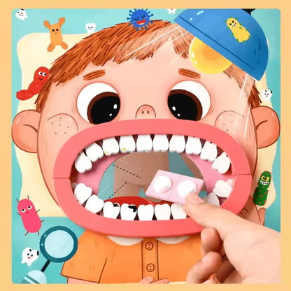 TinyDent – Zahnarzt-Spielset für Kinder ab 3+ – Fördert Fantasievolles Rollenspiel