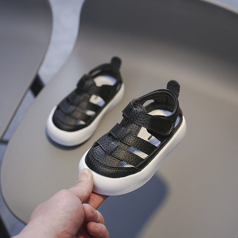 Antislip sandalen met kruisbandjes voor kinderen