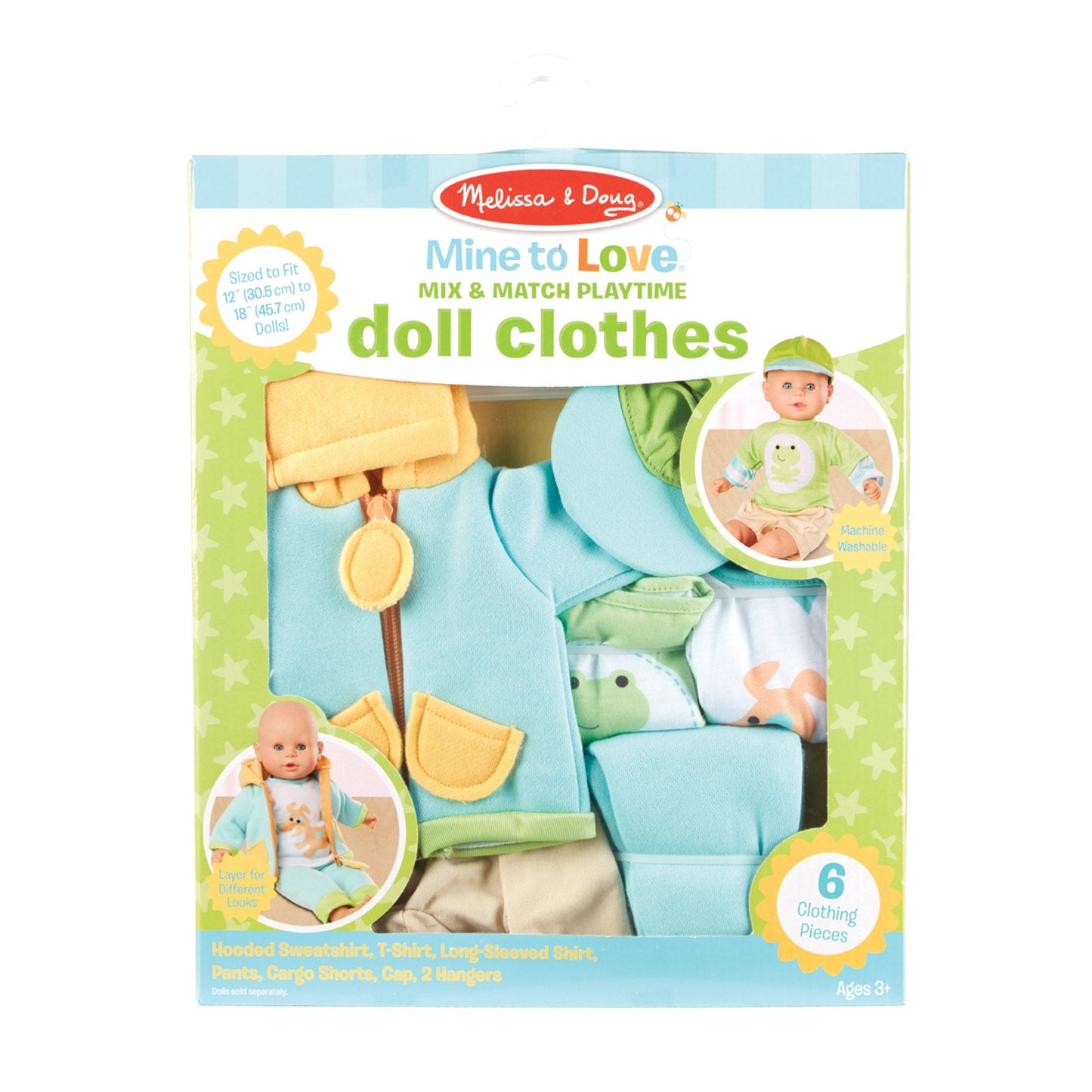 Mix & Match Speeltijd Poppenkleding