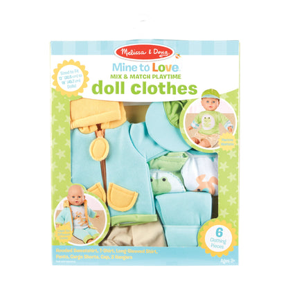 Mix & Match Speeltijd Poppenkleding