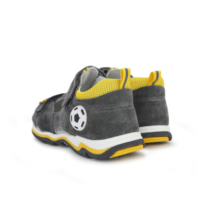 GRIJZE AVONTURENSANDALEN VOOR JONGENS