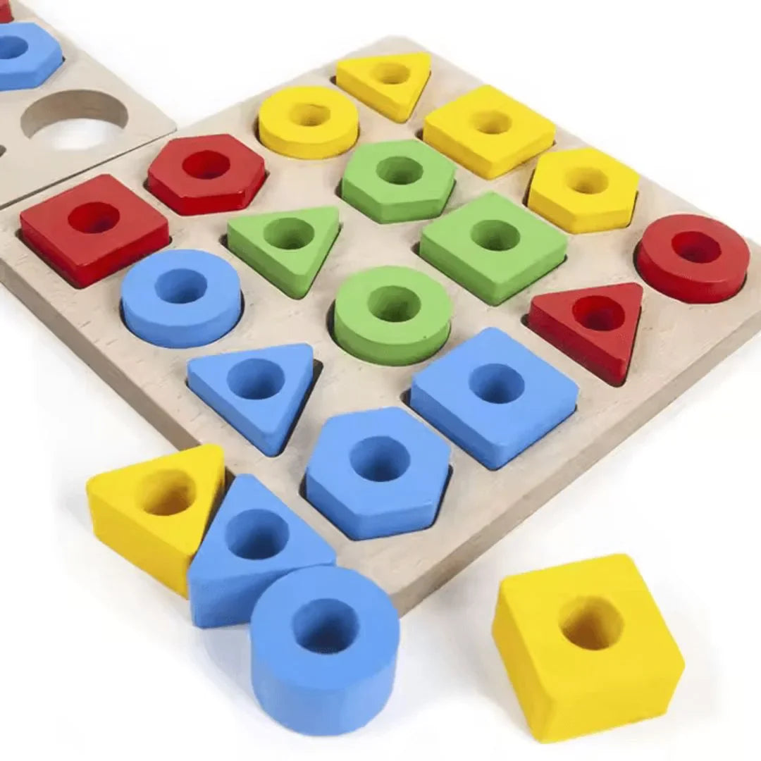 ShapeMastery – Formensortierspiel für Kinder ab 3+ – Fördert die Hand-Augen-Koordination