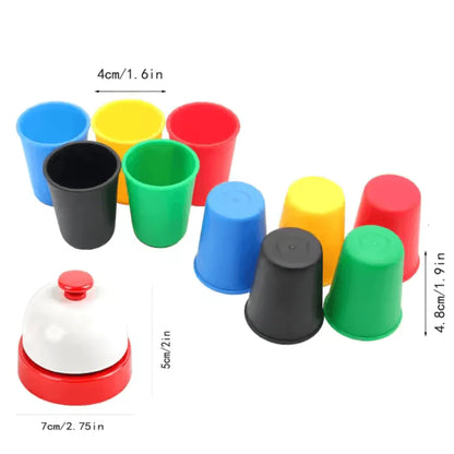 StackMaster – Speed Stacking Spiel für Kinder ab 6+ – Fördert Hand-Augen-Koordination