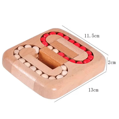CraftNest – Holzperlen-Set für Kinder ab 3+ – Fördert Feinmotorik