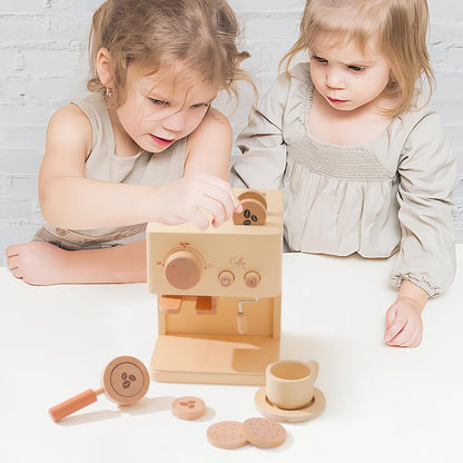 BrewBuddies Kaffee & Tee Holzspielset – Rollenspiel – Ab 3 Jahren