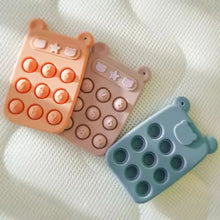 SiliPop - Zappel-Zahlenblock und Beißring aus Silikon für Babys