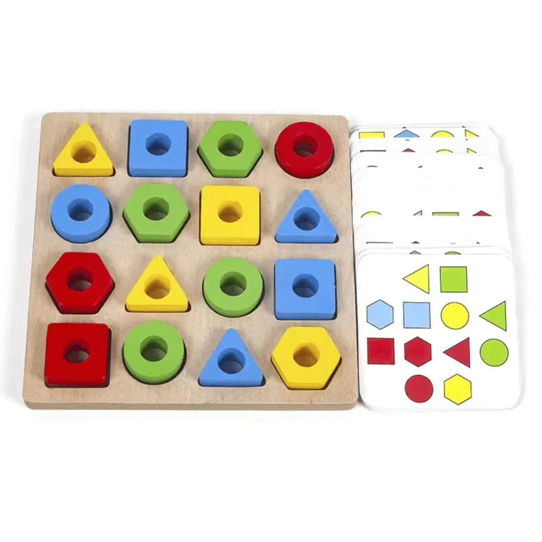 ShapeMastery – Formensortierspiel für Kinder ab 3+ – Fördert die Hand-Augen-Koordination