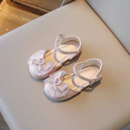 Strandsandalen met pailletten en strass steentjes voor kinderen