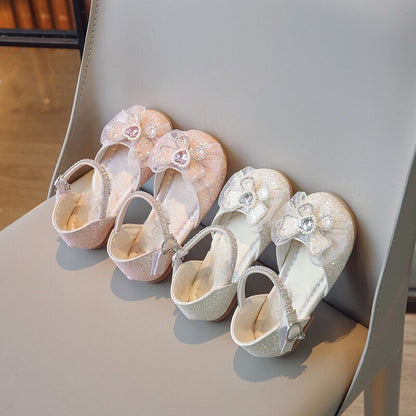 Strandsandalen met pailletten en strass steentjes voor kinderen
