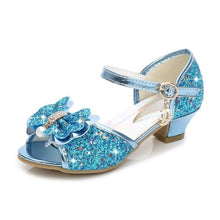 Open teen sandalen met hak voor kinderen