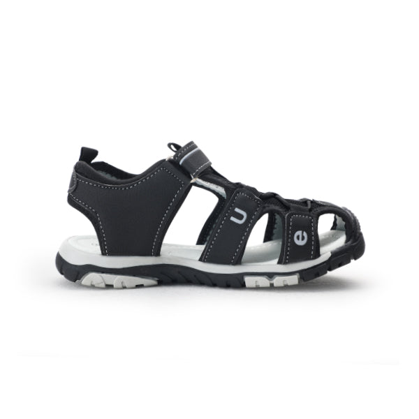 JONGENS ZWARTE TREKKERS SANDALEN