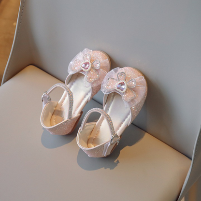Strandsandalen met pailletten en strass steentjes voor kinderen