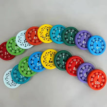 SpinSum – Kinder Mathe Fidget Spinner ab 3 Jahren | 9er-Set Zählen & Konzentration