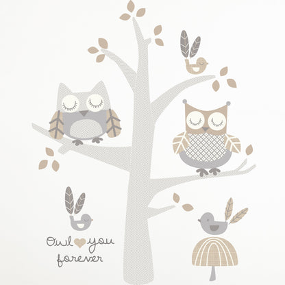 Night Owl 5-delige wiegbeddengoedset