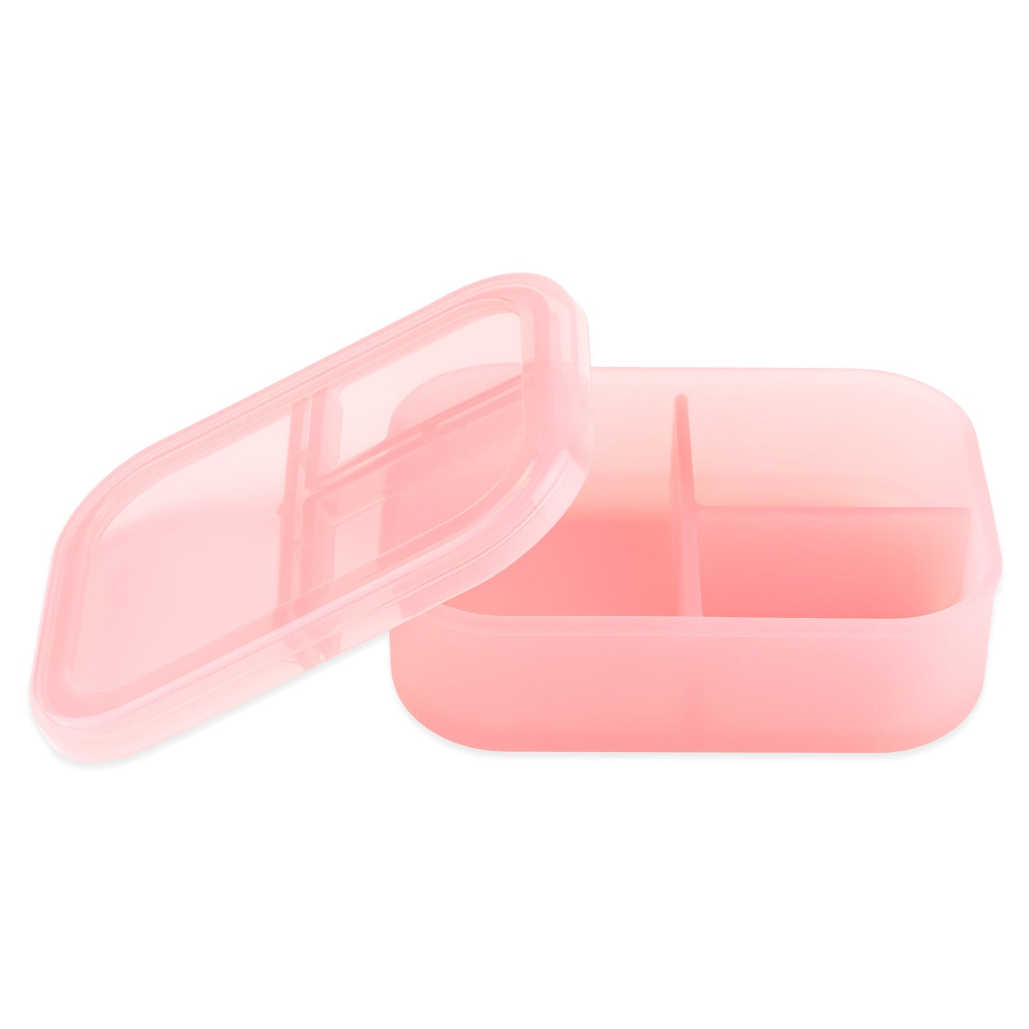 Siliconen Bento Box 3 Sectie: Roze Jelly