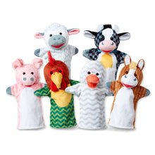 Barn Buddies handpoppen (6 stuks)