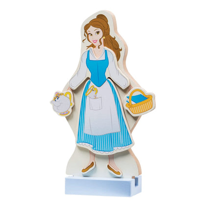 Belle Houten Magnetische Aankleedpop