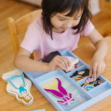 Belle Houten Magnetische Aankleedpop