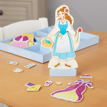 Belle Houten Magnetische Aankleedpop