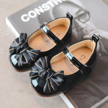 Meisjes vlinderknoop prinses leren sandalen