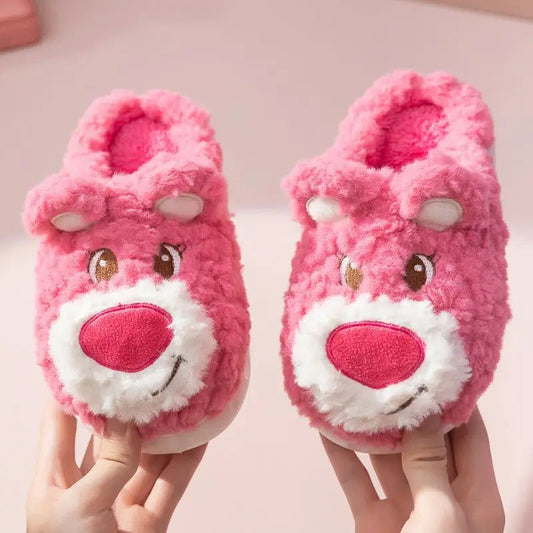 Blissful Bear Design Soft Slipper
