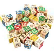 LearnBlocks – Montessori ABC Holzbausteine für Kleinkinder ab 1 Jahr