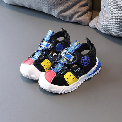 Baby lichtgevende zomersandalen met lichtjes