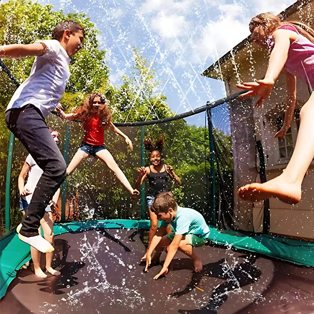 BounceSpray – Trampolin Sprinkler Zubehör 12m | 6+