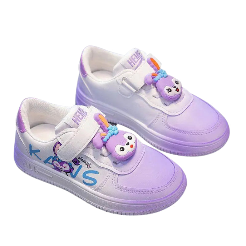 Schoenen met konijnenprint