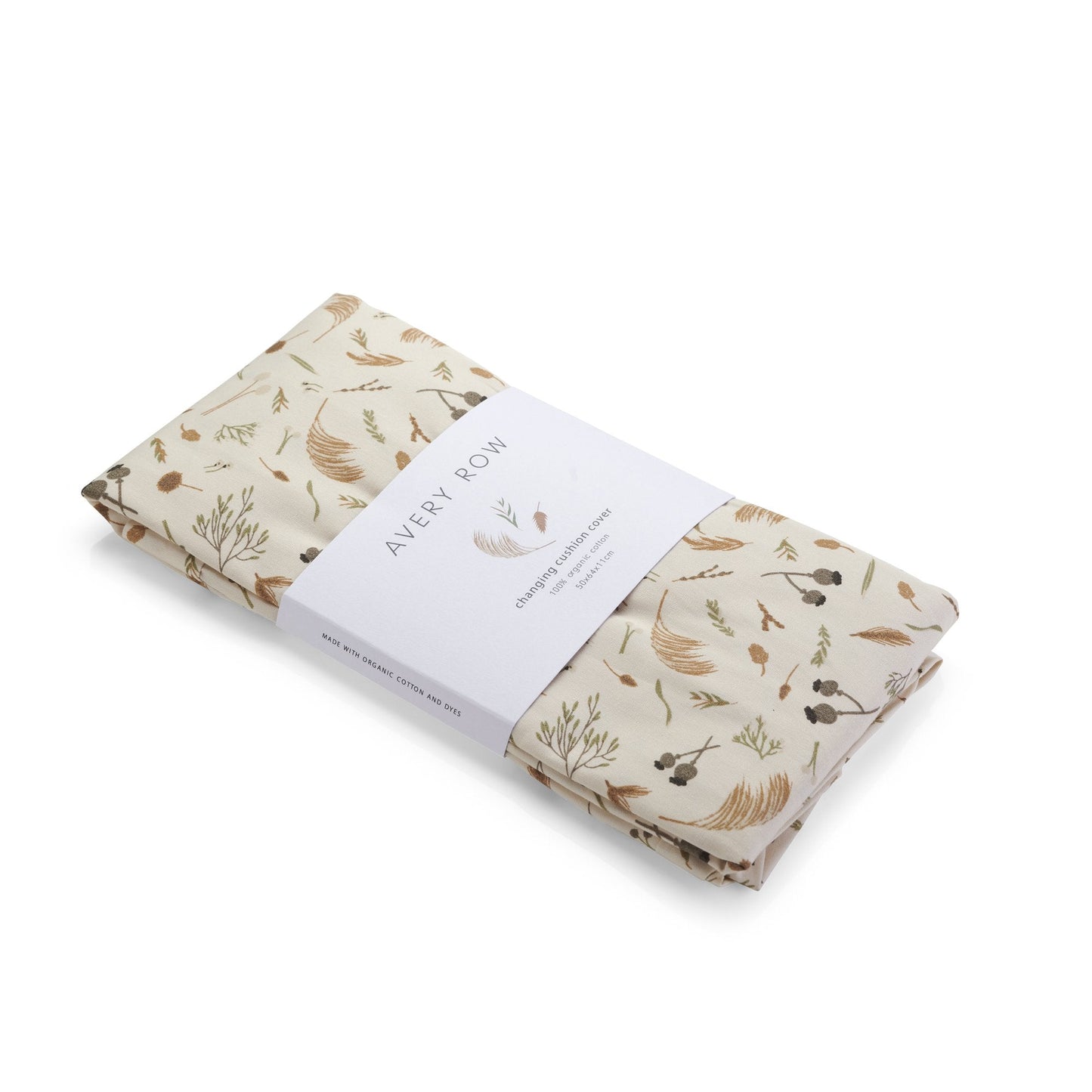 Baby Changing Cushion Cover - Grasslands