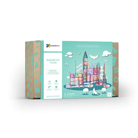 Connetix Tiles - 106-delige Pastel Ball Run-set